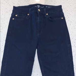 7 For All Mankind Mid Rise Ankle Skinny Jean